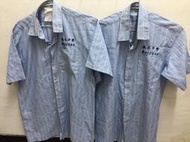 南台灣 2件 德光中學制服上衣 二手制服 二手學生制服 台灣學生制服 男學生襯衫