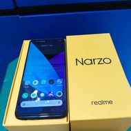 Handphone Hp Realme Narzo 4/128 second seken bekas murah