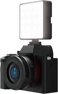 Elecom DE-L05BK LED Steady Light, 3.1 x 3.1 inches (8 x 8 cm), 3 Color Modes, 5 Levels of Dimming, 2