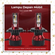 LED GT LIGHT SUPER BRIGHT HEADLAMP AND FOGLAMP CAR SOCKET H4, H11 LED Car Headlight H4 H11 55W 9000 