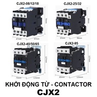 Starting from AC Contactor CJX2-1201 CJX2-1801 CJX2-3201/2-5011/2-6511 Coil: 36VAC