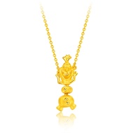 CHOW TAI FOOK Disney Princess Frozen 999 Pure Gold Necklace - Olaf R24576