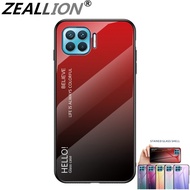Zeallion Cho [Oppo F17 F9 F3 F5 F7 Youth A73 F11 Pro A73 2020 A77 Realme 1] Ốp Lưng Kính Cường Lực G