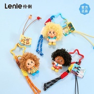 Lenle Lingli Explosive Head Bag Pendant Send Girl Birthday Gift Plush Ornaments Cute Doll Keychain z
