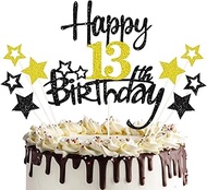 13th Birthday Cake Decoration Happy 13th Birthday Cake Topper Teenager Cake Decoration 13th Cake Top