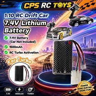 Battery Turbo Rc Dmax 1/10 7.4V Original For Rc Car