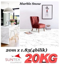 Premium PVC Vinyl Flooring Rubber Carpet 20m x 1.83m (6 feet) Thickness 0.4mm Home Rug Mat Canopy T