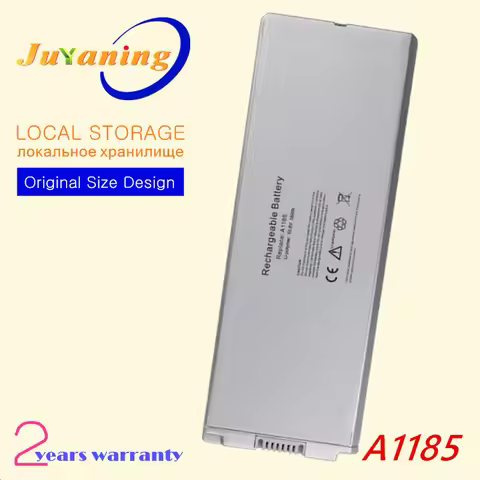 55Wh New A1185 Laptop Battery For Apple Macbook 13" MAC A1181 MA566FE/A MB881LL/A White