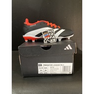 KIDS PREDATOR LEAGUE FG Black-White-Red ORIGINAL 4D1D45 FOOTBALL SHOES