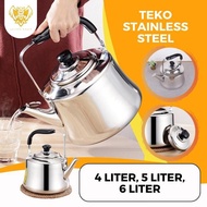 GOLDEN EAGLE - 3 Liter Thick Stainless Steel Hot Water Kettle 4 Liter/ 5 Liter/ 6 Liter/ Tea Coffee 