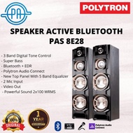 Speaker Aktif Polytron Bluetooth Pas8E28 Pas 8E28 Active Speaker
