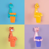Kocotree Childrens Toothbrushing Cup Set Cup Holder Cartoon Cute Anti-Fall Household Toothbrush Cup