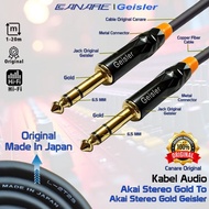 Audio Cable MADE IN JAPAN Jack Akai Stereo GLD To Akai Stereo GLD GEISLER - WANG