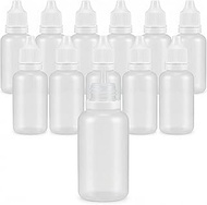 10 Piece 50ml 1.7oz BPA Free Plastic Squeezable Dropping Bottles Container Vials Pots for Eye Drops 