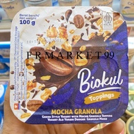 Biokul Yogurt Greek Mocha Granola 100 grm