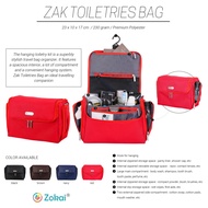 Zokai Zak Toiletries Bag - Tas Travel - Tas Perlengkapan Mandi - Tas Toiletries Zokai - Tas Kosmetik