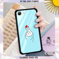 Case hp VIVO Y71 Motif [CUTELOVE] Hardcase Softcase Aesthetic Premium Cool Accessories Silicone Mobi