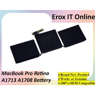 MackBook Pro 13 Inch A1708 A1713 Battery ( Late 2016 to Mid 2017 )