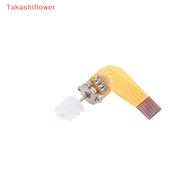 (Takashiflower) 1Pc Mini 2-Phase 4-Wire Stepper Motor 6.5mm Stepping Motor DC 3V-5V With 6mm*5.8mm Worm Flexible Cable Precision Motor