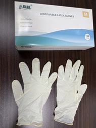 一次性乳膠手套Disposable Latex Gloves - Size S and M 清潔醫療用品Cleaning Medical Supplies