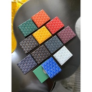 Goyard Wallet Card Holder Coin Purse Classic Short Style Half Fold Wallet Men Women Same Style Walle