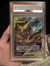 Pokémon PTCG日版三神鳥  PSA10