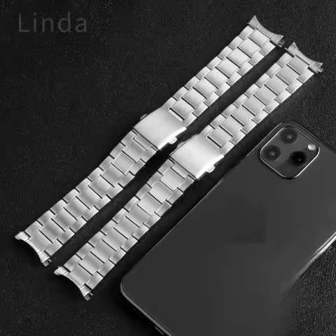 Solid Stainless Steel Watch Strap for Casio Swordfish 22mm MTP-1374/MTP-1375/Vd01 Series Smooth Fros