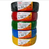 ITOKU Kabel 2.5mm PVC Insulated Cable 100% Pure Copper Cable SIRIM Approve Buatan Malaysia SIRIM Cab