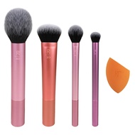 REAL TECHNIQUES Everyday Essentials 5 Pieces Set for Face, Eyes & Cheeks