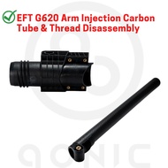 EFT GX Injection Carbon Tube Folding Parts Rear & Front Arm