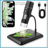 TOMLOV DM1 Wireless 1000X WIFI Digital Microscope, USB Handheld Coin Microscope Camera