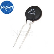 5 Piece  NTC thermistor NTC47D-15 47D-15 negative temperature coefficient resistor  Electronic compo