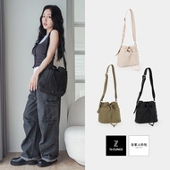 74ounce Cloud Puffy Drawstring Side Backpack [LG-1081-Q3-W]