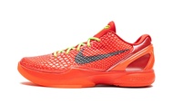Nike Men's Kobe 6 Reverse Grinch Size 9.5 Bright Crimson/Black-Electric Green (FV4921-600)