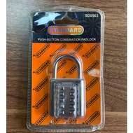 STANDARD SD0563 PUSH-BUTTON COMBINATION PADLOCK