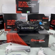 【KEVE】Brembo AK550 Ak Calipers K50 M3 939 Radiation Gray Background Silver Letter Right Card AK550 B