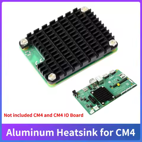 Raspberry Pi CM4 Aluminum Heatsink with Silicone Heat Dissipation Pad Dedicated Heatsink for Raspber