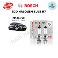 Original BOSCH Eco Halogen H7 Headlight Bulb 12V 55W H7 Bulb for KIA Rio UB (2013-2016) Lampu Mentol