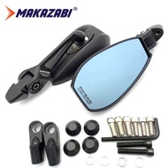 Universal Motorcycle CNC Rear View RAYSAVE TANAX NAPOLEON Side Mirror Cermin bar pemegang Untuk Hond