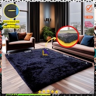 Plain Rasfur Fur Carpet 200x150x4.5cm / thick fur carpet / overall 4.5cm non-slip