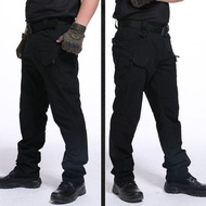 กางเกงเดินป่ากันน้ำ IX9/IX7 สำหรับผู้ชาย กางเกงคาร์โก้สำหรับกีฬากลางแจ้งที่ทนทาน พร้อมกระเป๋าหลายช่อ