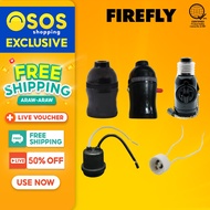 FIREFLY Keyless Socket, Push Through Socket, Pull Chain Socket, Weatherproof Socket, GU10 •OSOS•