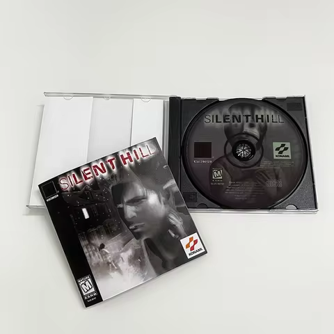 PS1 Silent Hill/Tomba Copy Cd with Manual Disc Game Burn CD Unlock Console Optical Driver Retro Vide