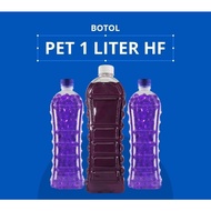 1 Liter Bottle Empty Plastic Bottle 1L HF PET Bottle 1000ML 1L Food Grade Bottle