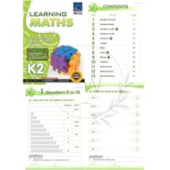 SAP PHYSICAL BOOK Learning Mathematics Maths for Primary Levels N K1 K2 1 2 3 4 5 6 | Singapore Math