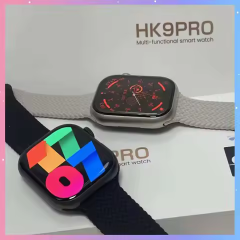 HK9 PRO Multi-Functional Smart Watch Amoled HD Screen Heart Rate Blood Pressure NFC Bluetooth Call S