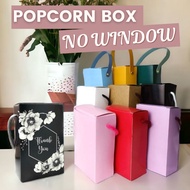 1PCS POPCORN BOX /  DOORGIFT BOX LEATHER STRAP/ KOTAK BAHULU / BAHULU BOX / KOTAK DOORGIFT / KOTAK R