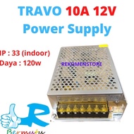 Terlaris Trafo 10A 12V Travo 10A Power Supply 10 Amper 120W 120Watt