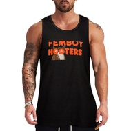 [KLPOP] Femboy Hooters Boo Tank Top Mens vest male top