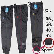 🔥🔥Seluar Sukan Panjang Lelaki Perempuan / Seluar Tracksuit Men Women With Pockets / Sport Long Pant Trousers